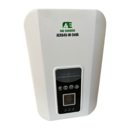 A&E Dunamis 5KVA Relay Voltage Stabilizer (45V–260V)