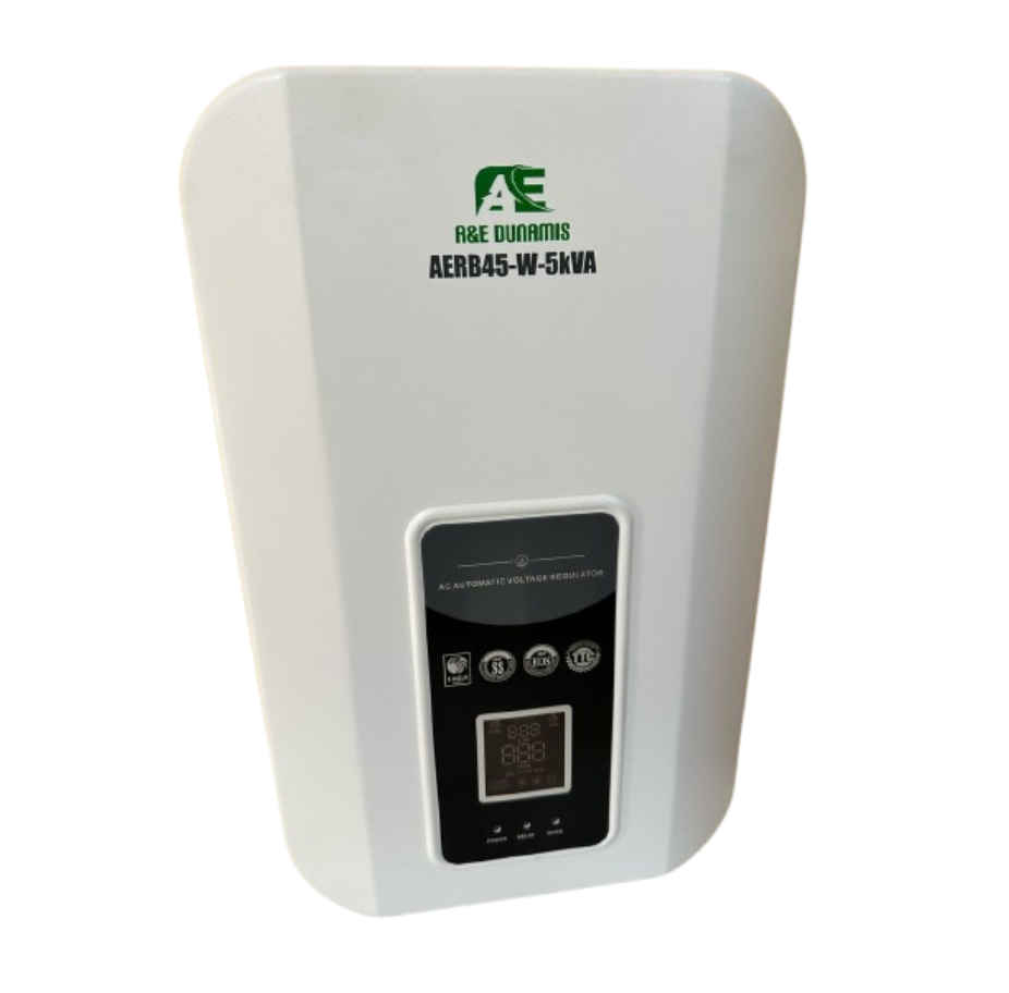 A&E Dunamis 5KVA Relay Voltage Stabilizer (45V–260V) A&E Dunamis 5KVA Relay Voltage Stabilizer (45V–260V)