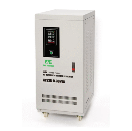A&E DUNAMIS 30KVA 3-Phase Servo Voltage Stabilizer (240V-456)