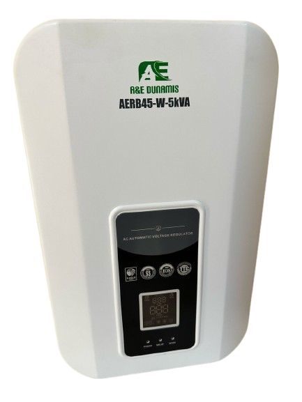 A&E Dunamis 5KVA Relay Voltage Stabilizer (45V–260V)