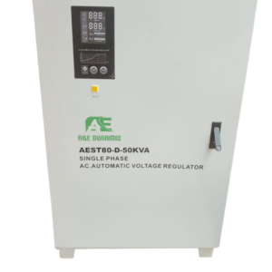 50KVA Single Phase Servo Voltage Stabilizer AEST80-D-50KVA